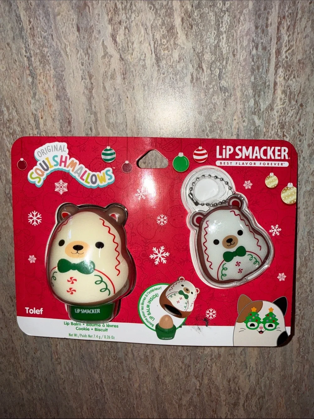 Lip Smacker Squishmallows Lip Balm & Keychain